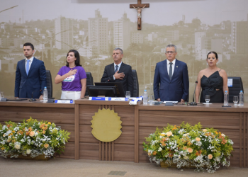 Vereadores, Prefeito Cel. Dimas e Vice Igor Tavares tomam posse em Pouso Alegre