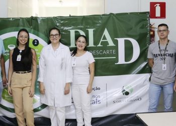 Colaboradores preparam descarte e reutilização de materiais durante Dia D no CHSL