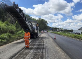 Obras na MG-424 exigem atenção redobrada de motoristas nos próximos meses
