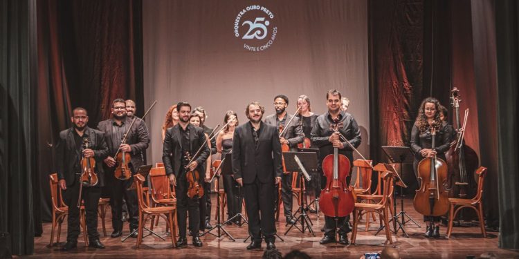 Orquestra Ouro Preto comemora 25 anos de trajetória com temporada inesquecível