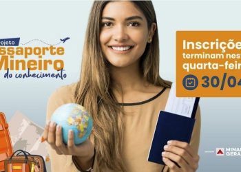 Inscrições para o Passaporte Mineiro do Conhecimento terminam nesta quarta-feira (30/4)