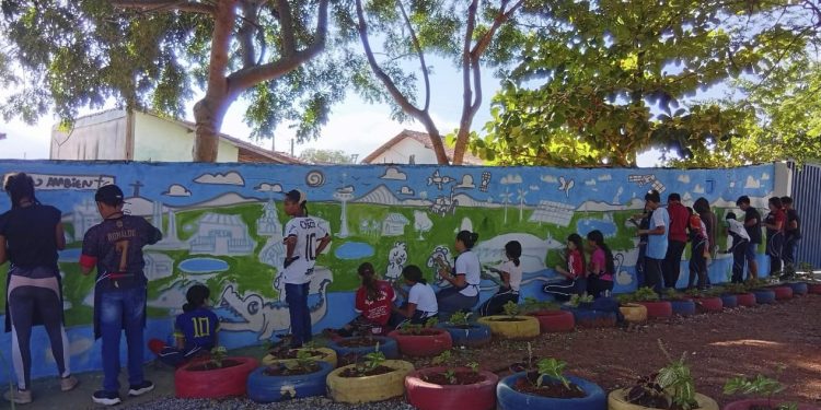 Escola de Campos Gerais transforma arte em ferramenta de conscientização ambiental