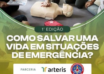 1ª edição do evento acadêmico “Como salvar uma vida em situações de emergência”