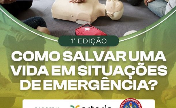 1ª edição do evento acadêmico “Como salvar uma vida em situações de emergência”