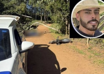 Jovem motociclista de Turvolândia morre em colisão com árvore perto de sua casa