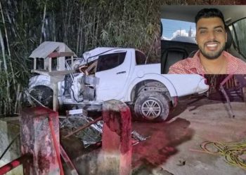 Vereador da cidade de Machado, morre após colidir seu veículo em muro