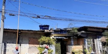 Cemig retira centenas de objetos presos à rede elétrica