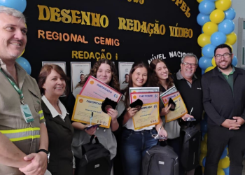 Estudantes mineiros brilham em concurso nacional sobre segurança com a rede elétrica