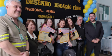 Estudantes mineiros brilham em concurso nacional sobre segurança com a rede elétrica