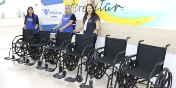 CHSL recebe seis cadeiras de rodas do Programa Lacre Amigo da Arteris