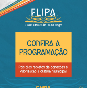 1ª Feira Literária de Pouso Alegre acontece em novembro